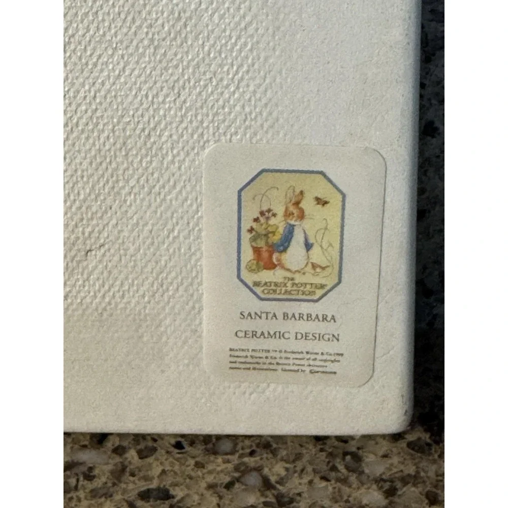 Lot 3 Beatrix Potter Peter Rabbit Nursery Clock VTG Hunca Munco Benjamin Bunny
